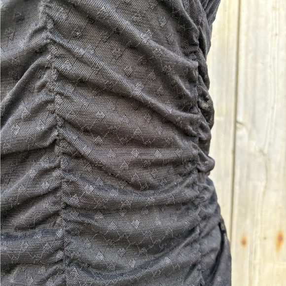 Suzy Shier Black Dress Sz L - Picture 3 of 9